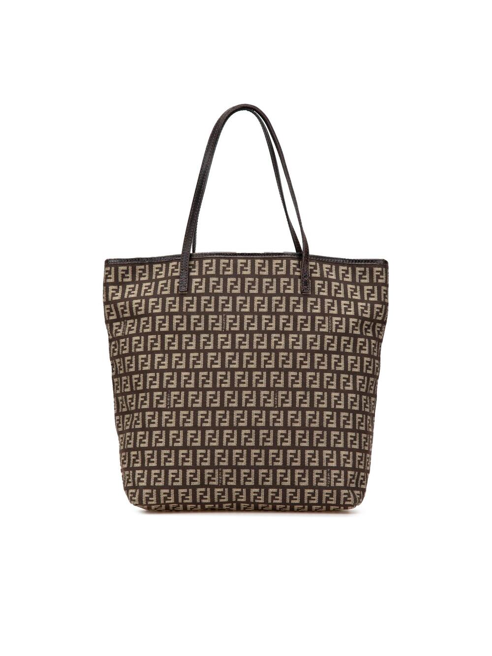 Fendi Zucchino Canvas Tote Pre-Loved #346716F52B